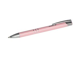 Kugelschreiber aus Metall / Farbe: pastell rosa