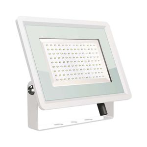 Weiße LED-Flutlichtstrahler - F - Klasse - IP65 - 100W - 8700 Lumen - 3000K