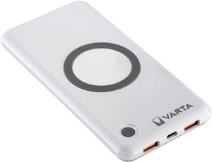 VARTA Zusatzakku "Wireless Power Bank" 20.000 mAh weiß