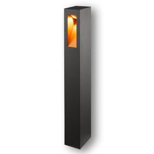 Lucande LED Außenleuchte 'Jenke' in schwarz aus Aluminium