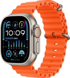 Apple Watch Ultra 2 49mm Orange Ocean Armband