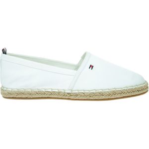 TOMMY HILFIGER BASIC TOMMY FLAT ESPADRI Weiß