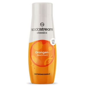 Nápojový sirup SodaStream s pomerančovou příchutí vystačí až na 9 l 440 ml