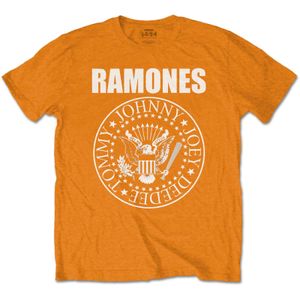 Ramones - T-Shirt für Kinder RO1171 (128) (Orange)