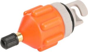 SUP Elektrische Pumpe Adapter Kajak Paddle Board Luft Ventil Aufblasbare Boot Zubehör Orange