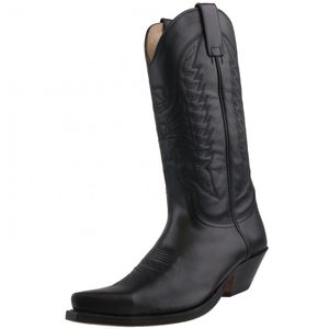 Sendra Cowboy Stiefel 2073 Schwarz, Schuhgröße:EUR 43