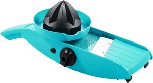 TNS-3000 Türkis-Schwarz Gemüsehobel / vegetable slicer "ALL IN ONE" das Original