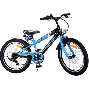 Volare Sportivo 20 Zoll 7 Gang Kinderfahrrad 20 Zoll Mädchen Jungen ab 6 - 8 Jahre