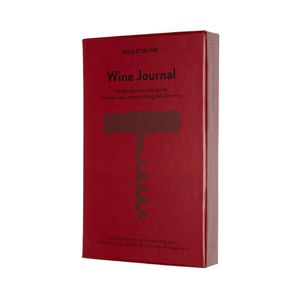 Moleskine Passion Journal Large/A5, víno, tvrdé dosky, tmavočervená farba