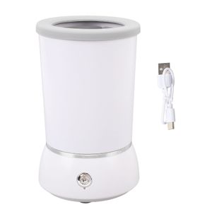 Automatický čistič psích labiek - Prenosná, dobíjacia elektrická umývačka labiek pre domáce zvieratá na doma aj na cesty - biela