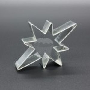 Ausstecher - Sterne 8 Spitzen  Smolík Material:: Metal, Farbe:: Silber, Geschirrspülmaschine:: Nein