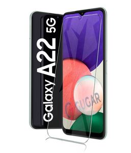 Für Samsung Galaxy A22 5G - Panzerglas Schutzglas Panzerfolie Displayschutzglas Echt Glas Schutz Folie Display Glasfolie 9H