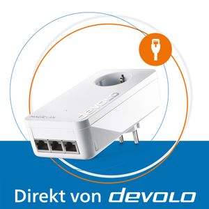 devolo Magic 2 LAN triple Powerline 3x Gigabit LAN Port 1x Erweiterungsadapter