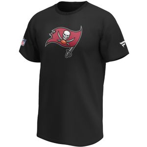 NFL T-Shirt Tampa Bay Buccaneers Iconic Primary Logo Football Shirt schwarz (XL)