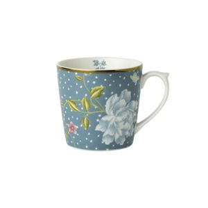 Hrnček PORCELAN Hrnček na kávu a čaj Flower Blue 180 ml LAURA ASHLEY