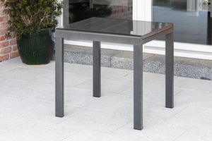 Polobalkonový rozkládací stůl Merxx 80/120 x 70 cm - hliníkový rám grafitový