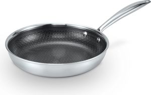 Livington Titan Pan 28 cm - Edelstahl Bratpfanne - Backofenfeste Pfanne
