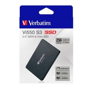 Verbatim Vi550 S3 SSD 256GB - 256 GB - 2.5" - 560 MB/s - 6 Gbit/s