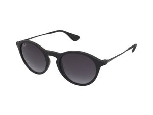 Ray-Ban Damen Herren Brille Sonnenbrille Markenbrille, Größe:Einheitsgröße, Farbe:Schwarz-schwarz,grau
