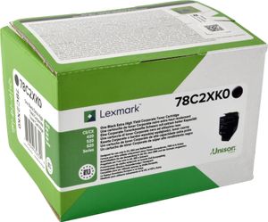 Lexmark Toner 78C2XK0  schwarz