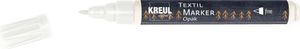 KREUL Textilmarker OPAK Rundspitze fine Strichstärke: 1,0 - 2,0 mm weiß