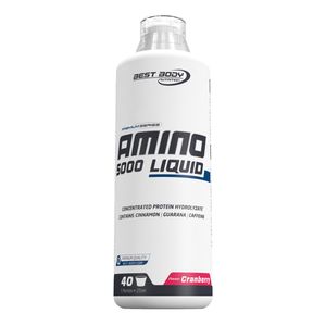 Amino Liquid 5000 - Cranberry - 1000 ml Flasche