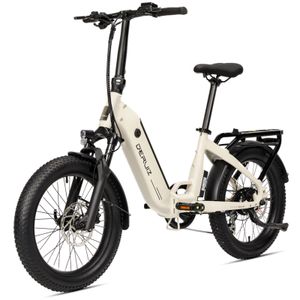 DERUIZ E-Bike Peridot 20 Zoll Elektrofahrrad, 250W 55Nm Silent-Nabenmotor, 500 Wh Klapp-Elektrofahrrad, 8 Gang SHIMANO SHIMANO ALTUS, 3.0 fette Reifen