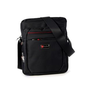 Taška Street Polyesterová taška Dámska taška cez rameno čierna 22x9x27 D2OTJ254S