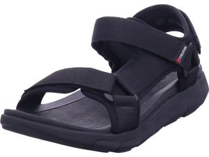 Rieker Trekkingsandalen - Schwarz Textil Größe: 46 Normal