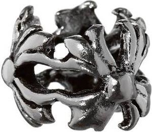 Haarschmuck Bartperle Rian Templerkreuz 925 Sterlingsilber Lockenperle 6458