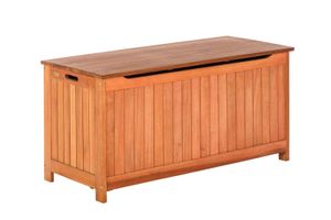 Merxx Kissenbox Auflagenbox Gartenbox Gartentruhe Eukalyptus Holztruhe Gartenmöbel; 25901-011