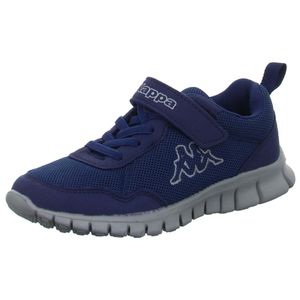 Kappa Unisex Kinder Sneaker Turnschuh 260982BCK blau, Schuhgröße:26 EU