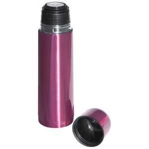 Edelstahl Isolierkanne / Thermosflasche / Thermoskanne / Farbe: pink