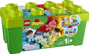 LEGO DUPLO Classic Steinebox, Kreativbox mit Aufbewahrung, erste Bausteine, Feinmotorik-Lernspielzeug, Geschenk für Kleinkinder ab 1,5 Jahren, Mädchen und Jungen 10913