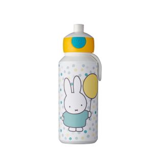 Mepal - Campus Trinkflasche Pop-up - Kinder Wasserflasche - 400 ml - miffy confetti