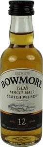 Bowmore Whisky 12 Jahre Mini 5cl