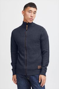 SOLID SDTristian Herren Strickjacke Cardigan Feinstrick Pullover mit Stehkragen Reißverschluss Baumwollmischung Regular fit