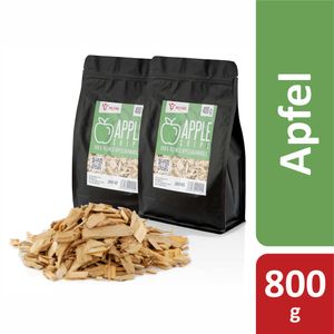 BBQ-Toro Apple Smoker Chips (800 g) Räucherchips Apfelholz Smokerchips