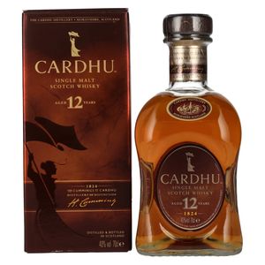 Cardhu 12 Jahre Single Malt Scotch Whisky in Geschenkpackung | 40 % vol | 0,7 l