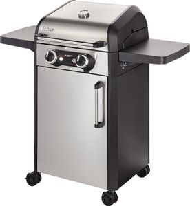 Elektrogrill Enders eFlow Pro 2 Turbo silber mit Turbo Zone Elektrogrill Enders eFlow Pro 2 Turbo silber mit Turbo Zone