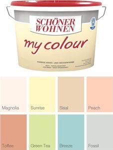 Schöner Wohnen  my colour Wandfarbe matt  10 L Farbwahl, Farbe:My Peanut