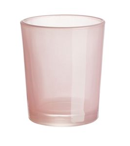 Teelichtglas 6,5 x 4,8 x 5,8 cm, rosenholz