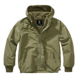 BRANDIT Kids Frontzip Windbreakerolive Gr. 158/164