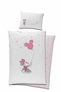 100% bavlna Minnie Mouse Detské posteľné prádlo 120x90cm