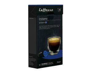 Caffesso Indiano 10ks - 100%  kompatibilní kapsle do kávovarů Nespresso, DeLonghi a Krups