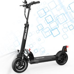 HITWAY E-Scooter Mit Straßenzulassung, E-roller 480W/10AH/48V/20 Km/h max120kg