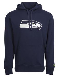 New Era - NFL Seattle Seahawks Team Logo Hoodie - navy : L