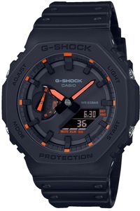 Casio G-Shock Uhr GA-2100-1A4ER Armbanduhr analog digital