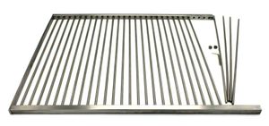 zerlegbarer Edelstahl Grillrost für Enders Monroe Pro 4 SIK Turbo / 69 x 43 cm Gasgrill