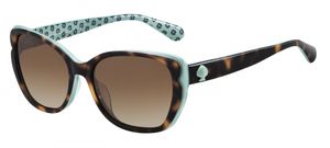 sonnenbrille Augusta Damen polarisiert havanna-braun